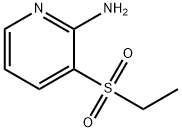 2-Pyridinamine, 3-(ethylsulfonyl)- Struktur