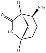 (1R,2S,5R)-2-amino-6-azabicyclo[3.2.1]octan-7-one Struktur