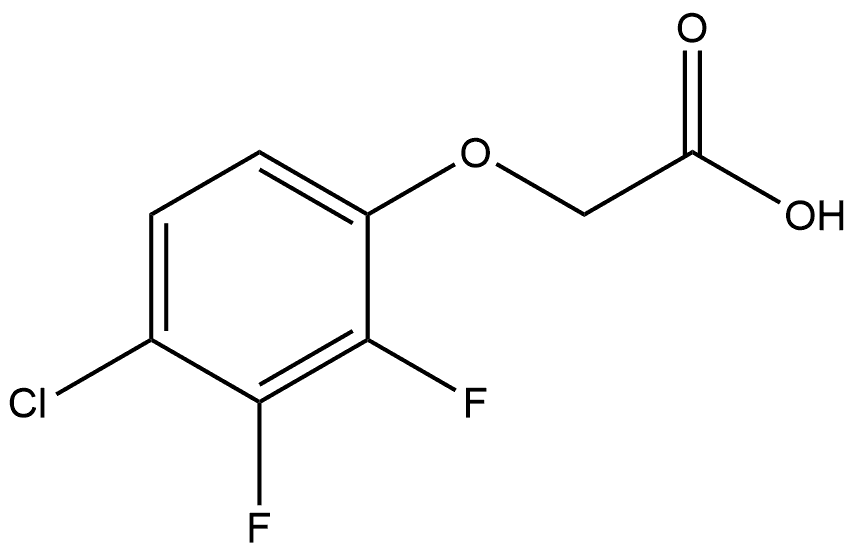 2-(4-氯-2,3-二氟苯氧基)乙酸, 1934448-99-3, 結(jié)構(gòu)式