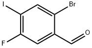 2-Bromo-5-fluoro-4-iodobenzaldehyde Struktur