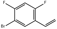 5-Bromo-2,4-difluorostyrene Struktur