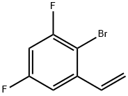 2-Bromo-3,5-difluorostyrene Struktur