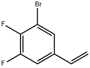 3-Bromo-4,5-difluorostyrene Structure