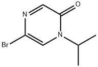 2(1H)-Pyrazinone, 5-bromo-1-(1-methylethyl)- Struktur