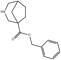 Phenylmethyl 3-azabicyclo[3.2.1]octane-1-carboxylate Struktur