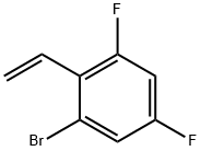 2-Bromo-4,6-difluorostyrene Struktur