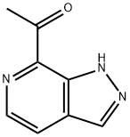 Ethanone, 1-(1H-pyrazolo[3,4-c]pyridin-7-yl)- Struktur