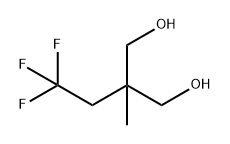 1,3-Propanediol, 2-methyl-2-(2,2,2-trifluoroethyl)- Struktur