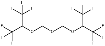 Propane, 2,2'-[oxybis(methyleneoxy)]bis[1,1,1,3,3,3-hexafluoro- Struktur