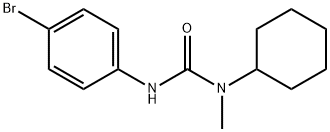 1-(4-Bromophenyl)-3-cyclohexyl-3-methylurea Struktur