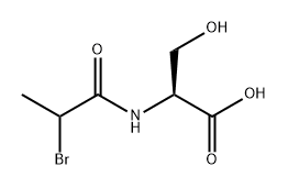 Serine, N-(2-bromo-1-oxopropyl)-