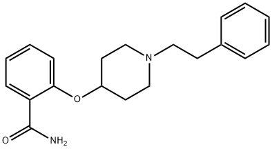 2-((1-Phenethylpiperidin-4-yl)oxy)benzamide Struktur