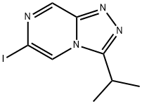 6-Iodo-3-isopropyl-[1,2,4]triazolo[4,3-a]pyrazine Struktur