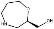 1,4-Oxazepine-2-methanol, hexahydro-, (2R)- Struktur