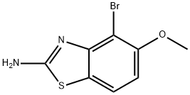 4-bromo-5-methoxybenzo[d]thiazol-2-amine Struktur