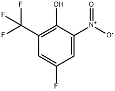 4-Fluoro-2-nitro-6-(trifluoromethyl)phenol Struktur