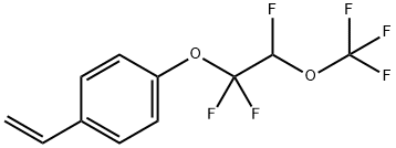 4-[1,1,2-Trifluoro-2-(trifluoromethoxy)ethoxy]styrene Struktur