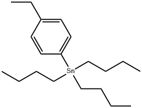 4-(Tributylstannyl)-1-ethylbenzene Struktur