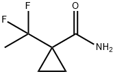 1-(1,1-Difluoro-ethyl)-cyclopropanecarboxylic acid amide Struktur