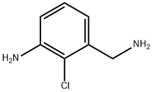 Benzenemethanamine, 3-amino-2-chloro- Struktur