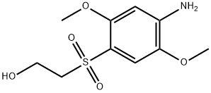 2-(4-Amino-2,5-dimethoxyphenylsulfonyl)ethanol Struktur