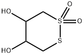 1,2-dithiane-4,5-diol 1,1-dioxide Struktur