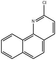 Benzo[h]quinoline, 2-chloro- Struktur