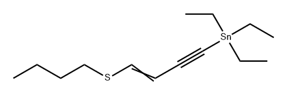 Stannane, [4-(butylthio)-3-buten-1-yn-1-yl]triethyl-