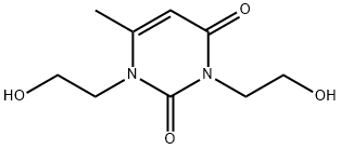 2,4(1H,3H)-Pyrimidinedione, 1,3-bis(2-hydroxyethyl)-6-methyl-