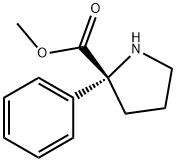 2-Phenyl-L-proline methyl ester Struktur