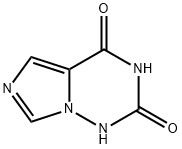 Imidazo[5,1-f][1,2,4]triazine-2,4(1H,3H)-dione Struktur