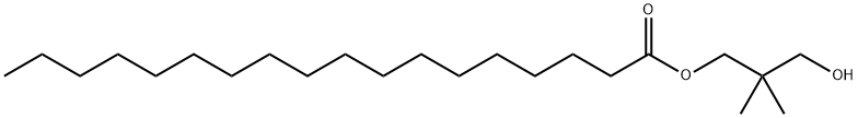 Octadecanoic acid 3-hydroxy-2,2-dimethylpropyl ester Struktur