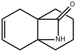 8a,4a-(Iminomethano)naphthalen-10-one, 1,2,3,4,5,8-hexahydro- (8CI) Struktur