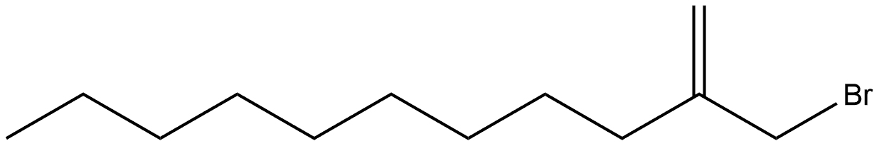 2-(Bromomethyl)-1-undecene Struktur