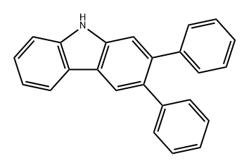 9H-Carbazole, 2,3-diphenyl- Struktur