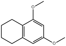 Naphthalene, 1,2,3,4-tetrahydro-5,7-dimethoxy- Struktur