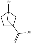 Bicyclo[2.1.1]hexane-1-carboxylic acid, 4-bromo- Struktur