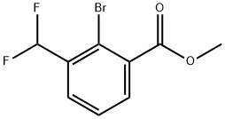 Methyl 2-bromo-3-(difluoromethyl)benzoate Struktur