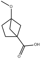 Bicyclo[2.1.1]hexane-1-carboxylic acid, 4-methoxy- Struktur