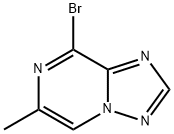 [1,2,4]Triazolo[1,5-a]pyrazine, 8-bromo-6-methyl- Struktur