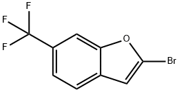 Benzofuran, 2-bromo-6-(trifluoromethyl)- Struktur