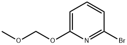 Pyridine, 2-bromo-6-(methoxymethoxy)- Struktur