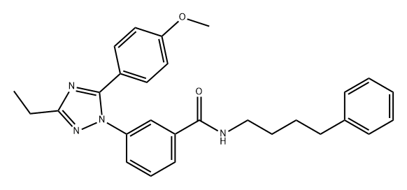 化合物 YQ456 結(jié)構(gòu)式