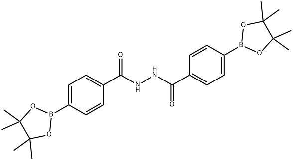 4-(4,4,5,5-Tetramethyl-1,3,2-dioxaborolan-2-yl)-N'-(4-(4,4,5,5-tetramethyl-1,3,2-dioxaborolan-2-yl)b98% Struktur