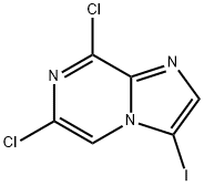 6,8-Dichloro-3-iodoimidazo[1,2-A]pyrazine Struktur