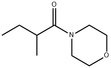 1-Butanone, 2-methyl-1-(4-morpholinyl)- Struktur