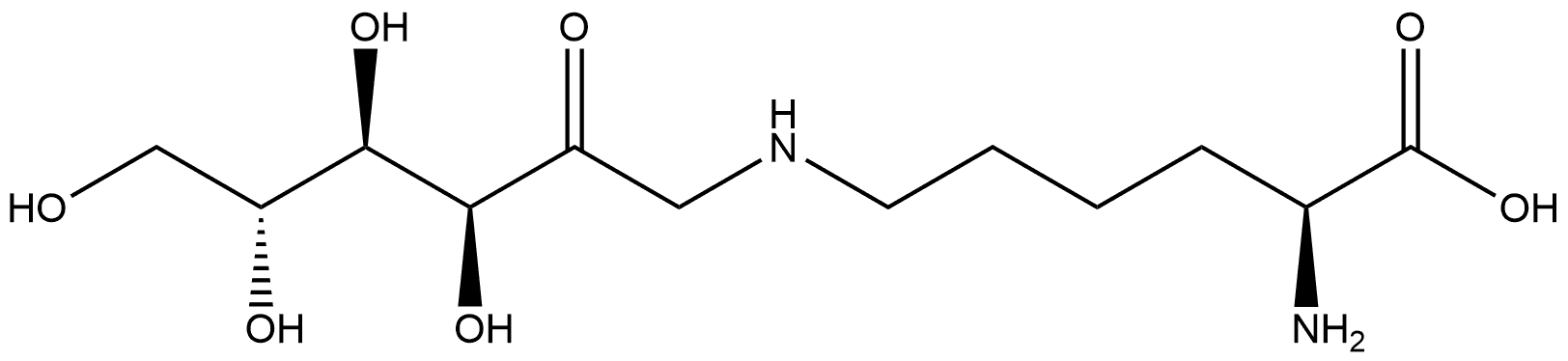 fructosyl-lysine Struktur