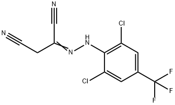 Butanedinitrile, 2-[2-[2,6-dichloro-4-(trifluoromethyl)phenyl]hydrazinylidene]-