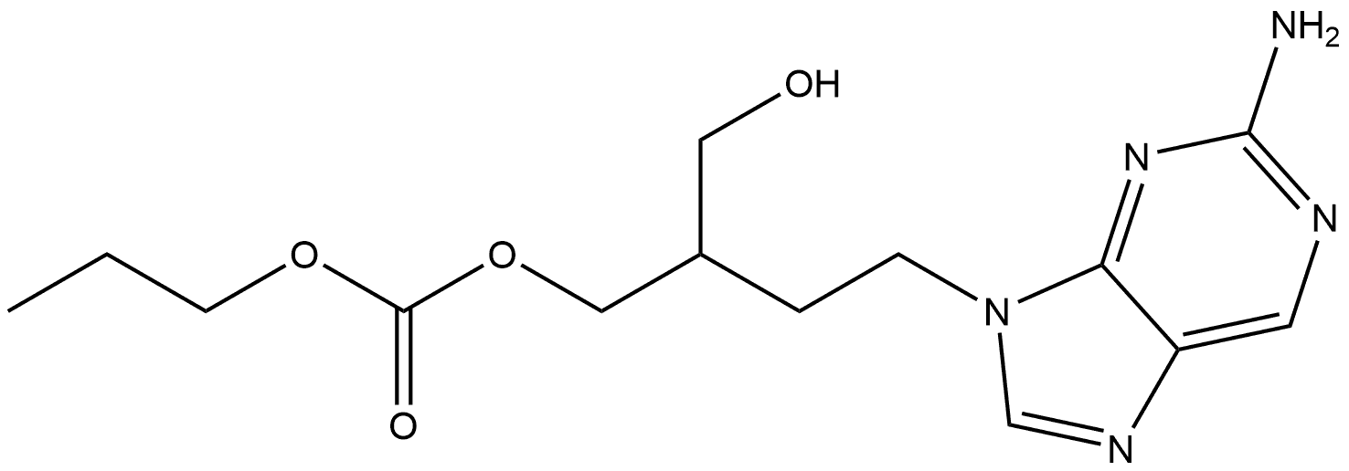 Famciclovir Impurity 59 Struktur