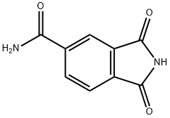 1H-Isoindole-5-carboxamide, 2,3-dihydro-1,3-dioxo- Struktur